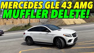 Mercedes GLE 43 AMG 3.0L Twin Turbo V6 w/ MUFFLER DELETE! by Exhaust Addicts 1,729 views 8 days ago 4 minutes, 32 seconds