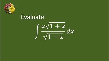Indefinite Integrals (SMY-MA- calculus with Analytic Geometry - 4.5-14)