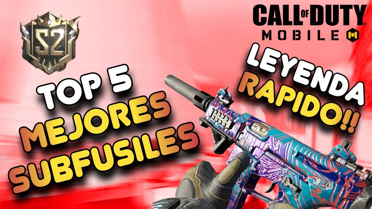 [TEMPORADA 2] TOP 5 MEJORES SUBFUSILES para RANKED y llegues a LEYENDA ...