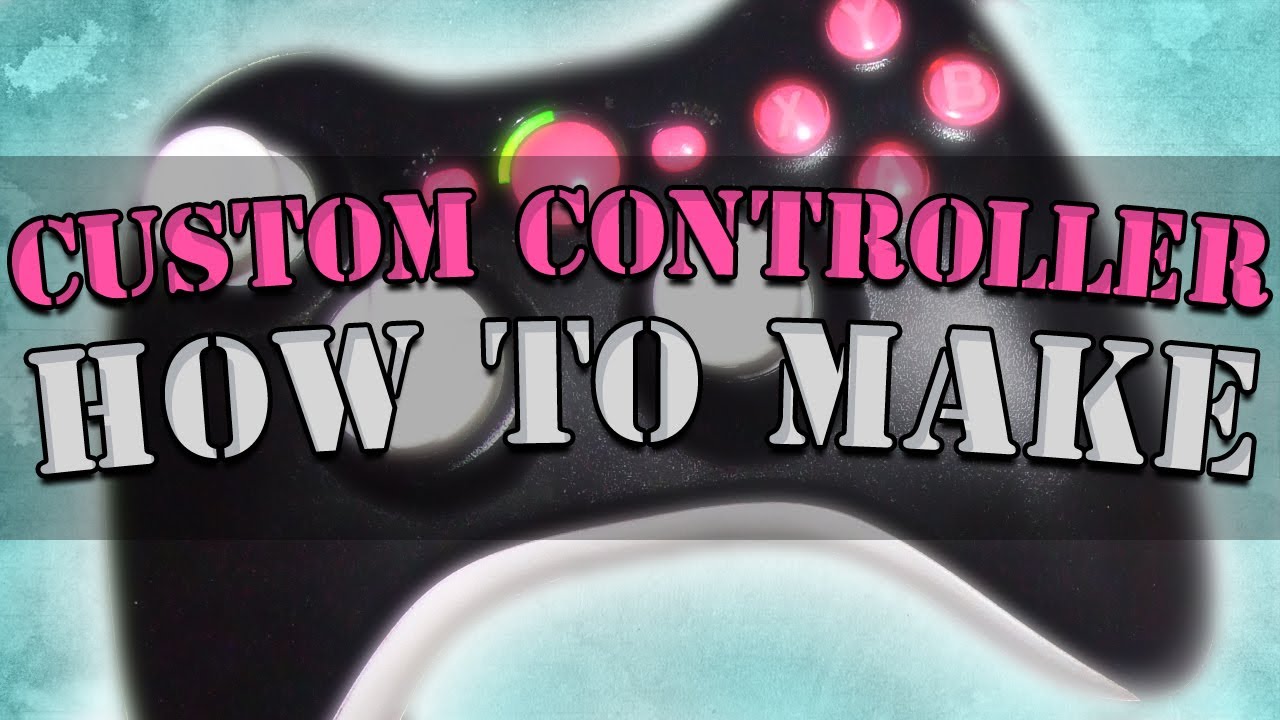 How To Customize an XBOX 360 Controller - YouTube