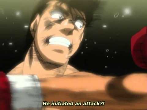 Hajime No Ippo Rising: Dempsey roll 2.0 against Sawamura vostFR (eng sub in  settings) 