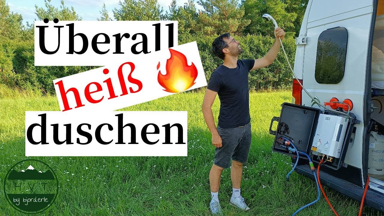 Mobile Duschen: Einfache Möglichkeiten für Campingduschen - CamperStyle.net