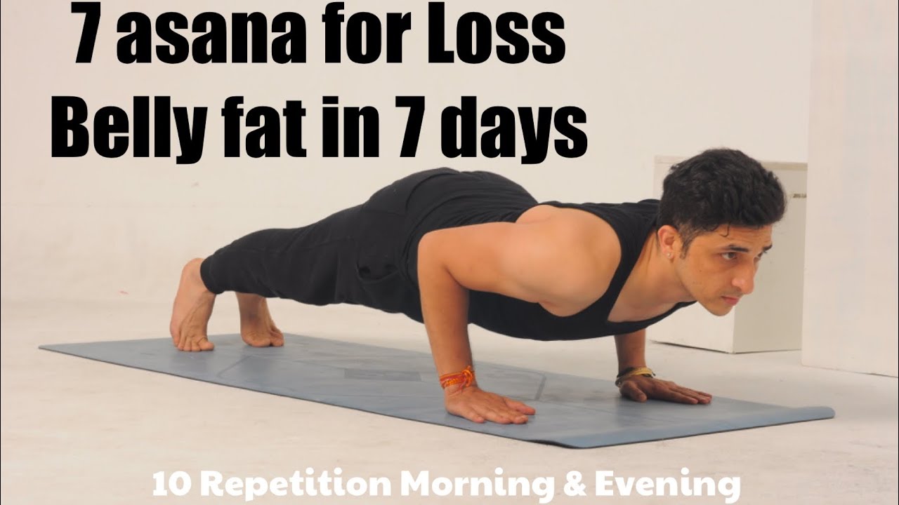 Loss Belly fat challenge in 7 days Yoga workout with Master Jai