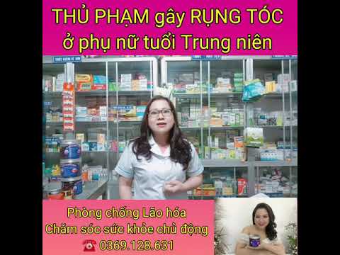 Thủ phạm nào gây rụng tóc ở phụ nữ Tuổi Trung niên???