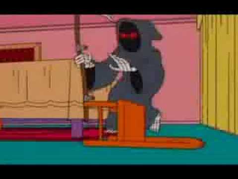 The Simpsons - Treehouse of Horror XIV homer kill's death