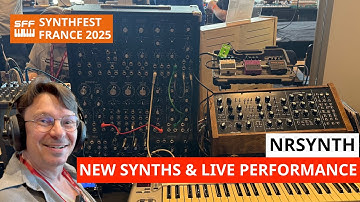 NRSynth, New Synthesizers and Kurtz Mindfields Berlin School Performance | SynthFest France 2025