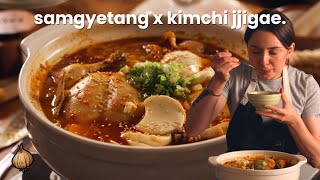 2 Korean Soups in 1 POT