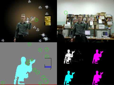 Diamonds Alchemy unveiled: openframeworks + opencv + box2d