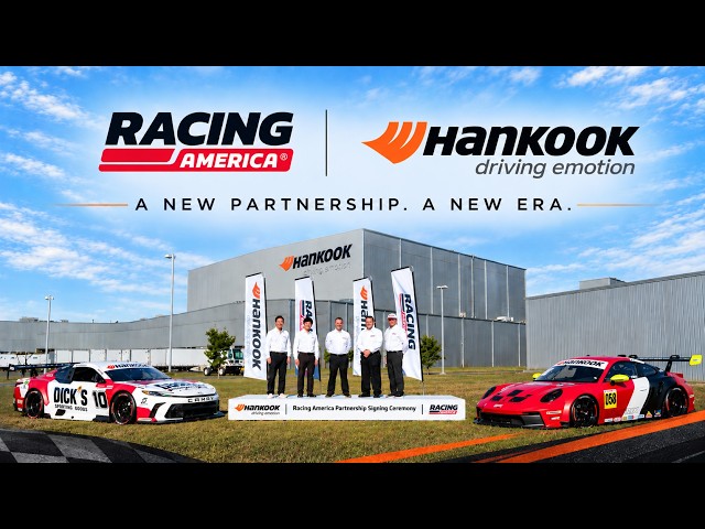 Racing America Announces Landmark Partnership with Hankook Tire