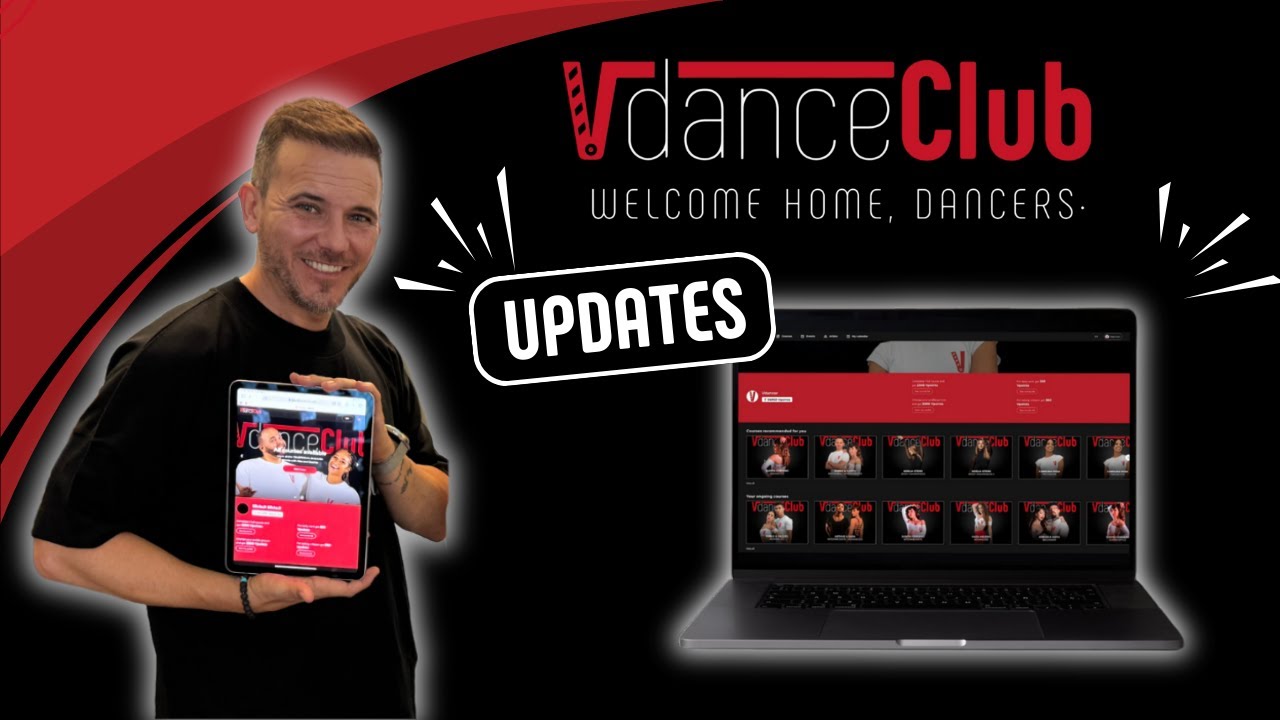 🆕 VdanceClub Updates 2024 | New Platform | Online Dance School 💥