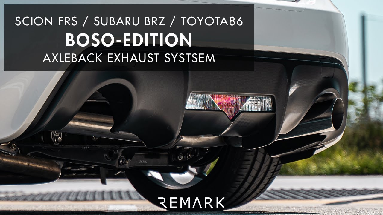 REMARK Scion FRS/ Subaru BRZ/ Toyota 86 (12+) BOSO Edition Axle-back