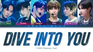 [EP. 9] I-LAND Chemistry Test 'Dive Into You' (Color Coded Lyrics)