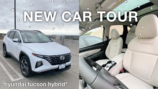 BUYING MY FIRST CAR + FULL CAR TOUR *hyundai tucson hybrid*