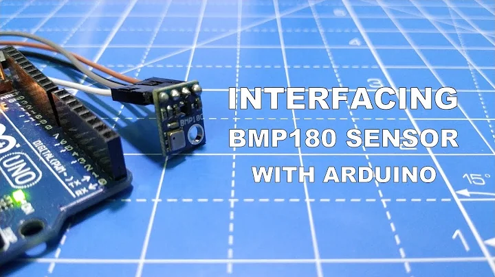 HOW TO SET UP THE BMP180 BAROMETRIC PRESSURE SENSOR ON AN ARDUINO