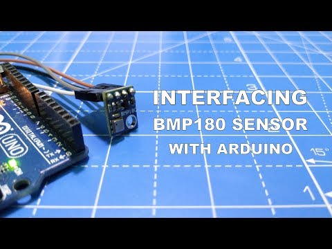 HOW TO SET UP THE BMP180 BAROMETRIC PRESSURE SENSOR ON AN ARDUINO