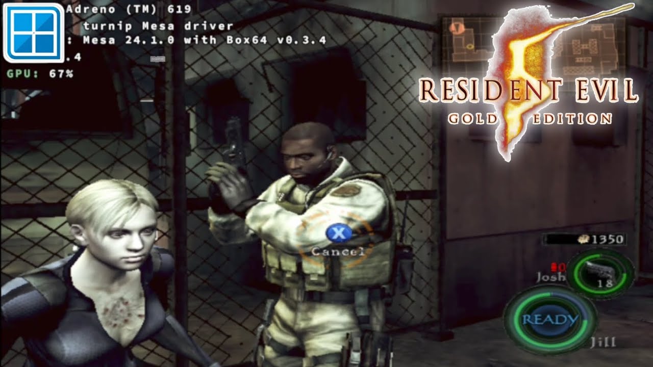 Resident Evil 5 Gold Edition Winlator 10.0 Android Test Snapdragon 695