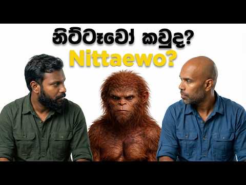 නිට්ටෑවෝ කවුද? Nittaewo? | Dr. Ru Somaweera | #යංසත්තුබලන්න #rugoeswild