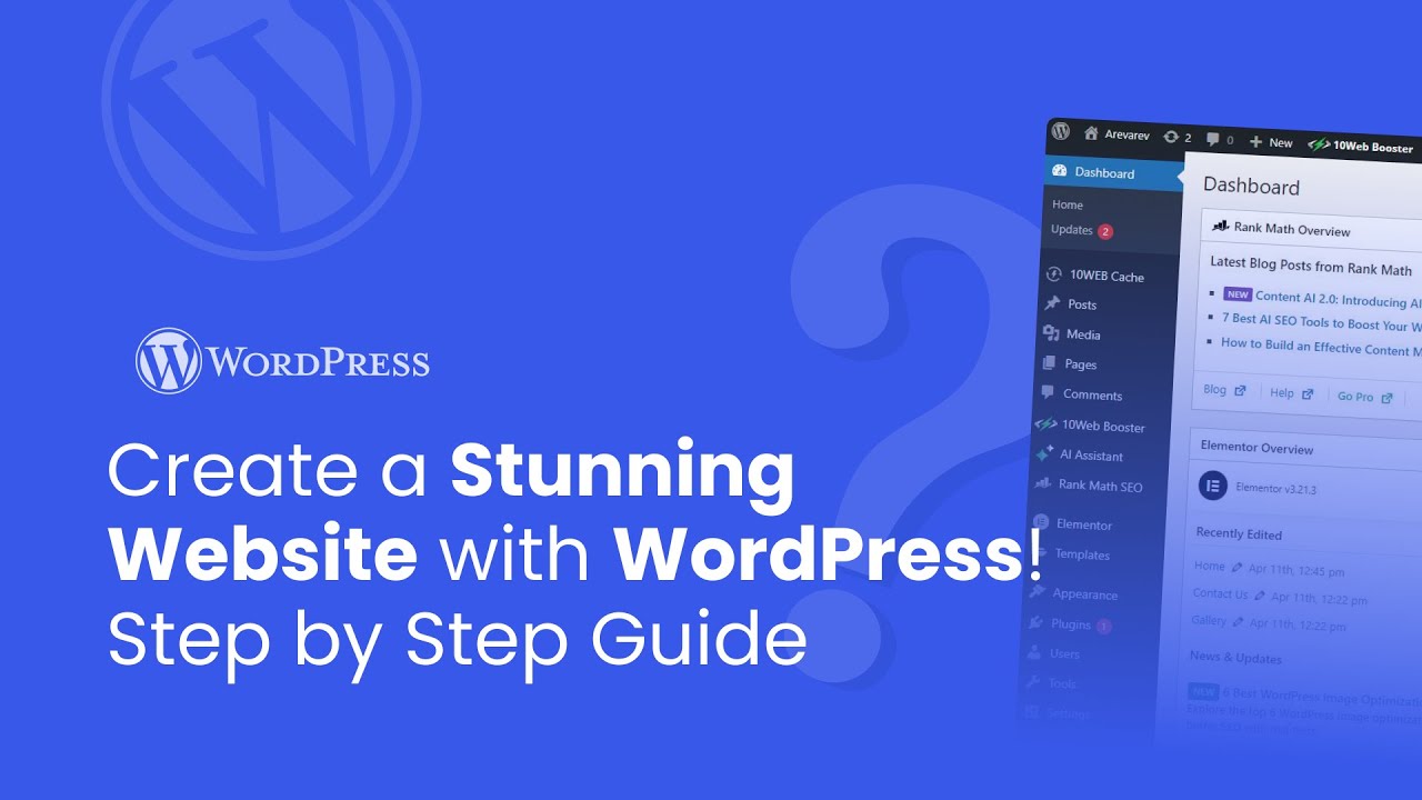 Create a Website in 15 Mins with WordPress 2026 - YouTube