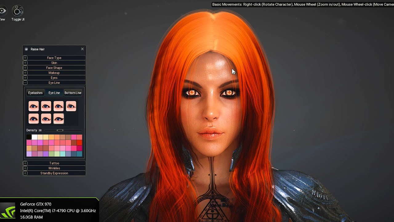 Black Desert EU/NA! (Closed Beta) Character Creation Time lapse