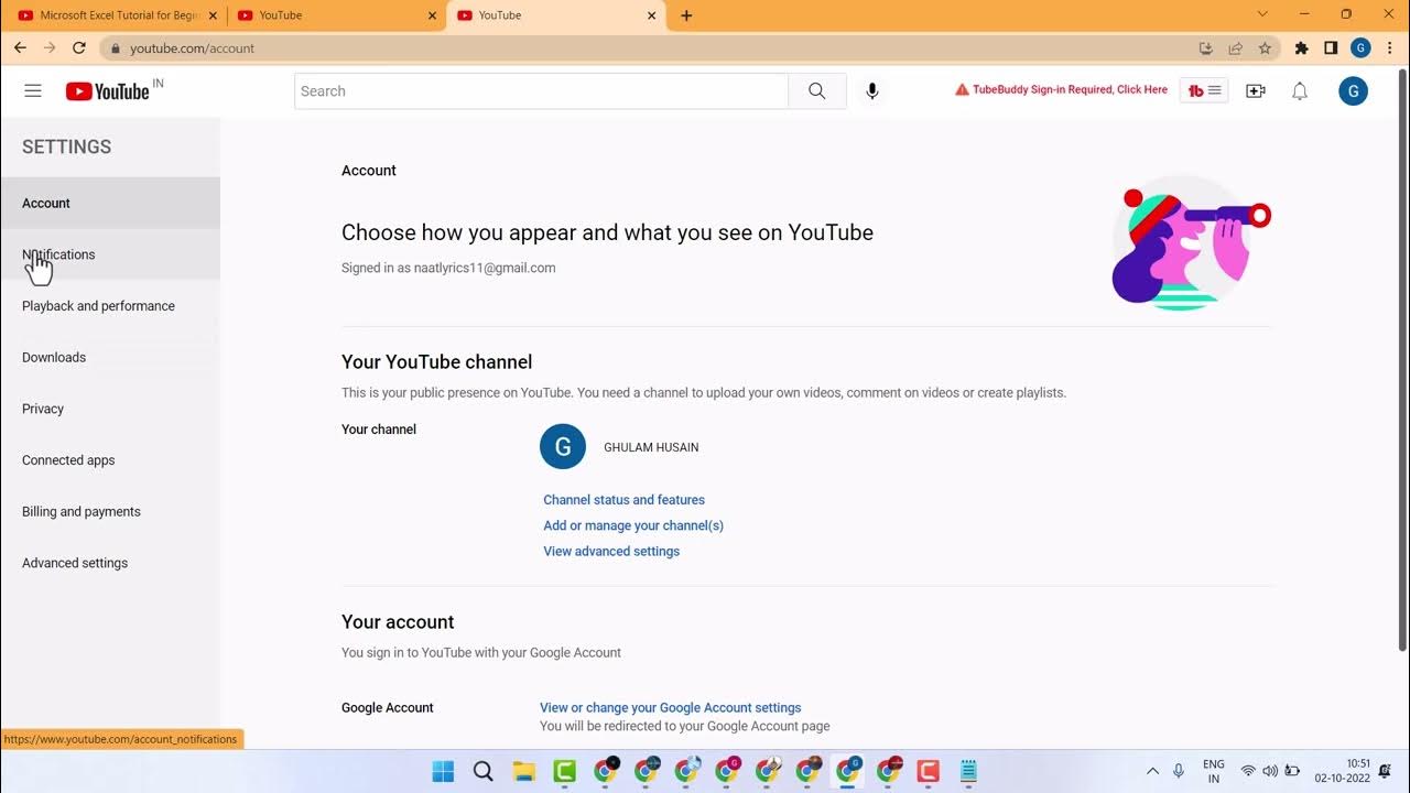 how-to-stop-email-notifications-from-youtube-youtube