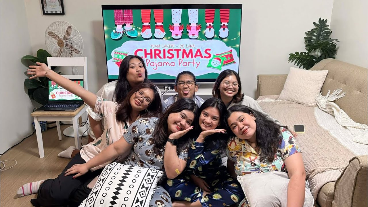 De Luna Cousin's Pajama Christmas Party 🎄💃🎊