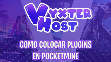 🔌 Cómo Instalar Plugins en tu Servidor Minecraft PocketMine | Tutorial VyxterHost