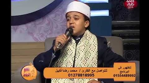 القارئ محمد رضا قابيل