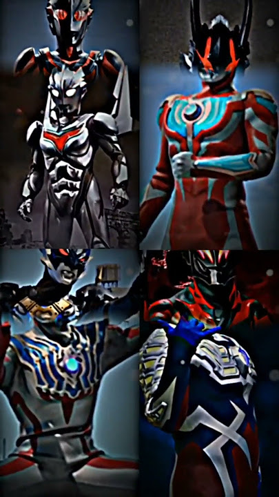 musuh beserta counter- Dark zagi, lugiel,ultraman tregear, belial, ultraman Noa,Ginga,Zero,dan Taiga