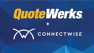 Associate Quotes with Existing Connectwise Opportunities | QuoteWerks