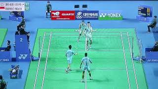 🇲🇨 Kevin Sanjaya/ Rahmat Hidayat VS 🇹🇼 Lee Jhe Huei/ Yang Po Hsuan [3] R16 Korea Master 2023