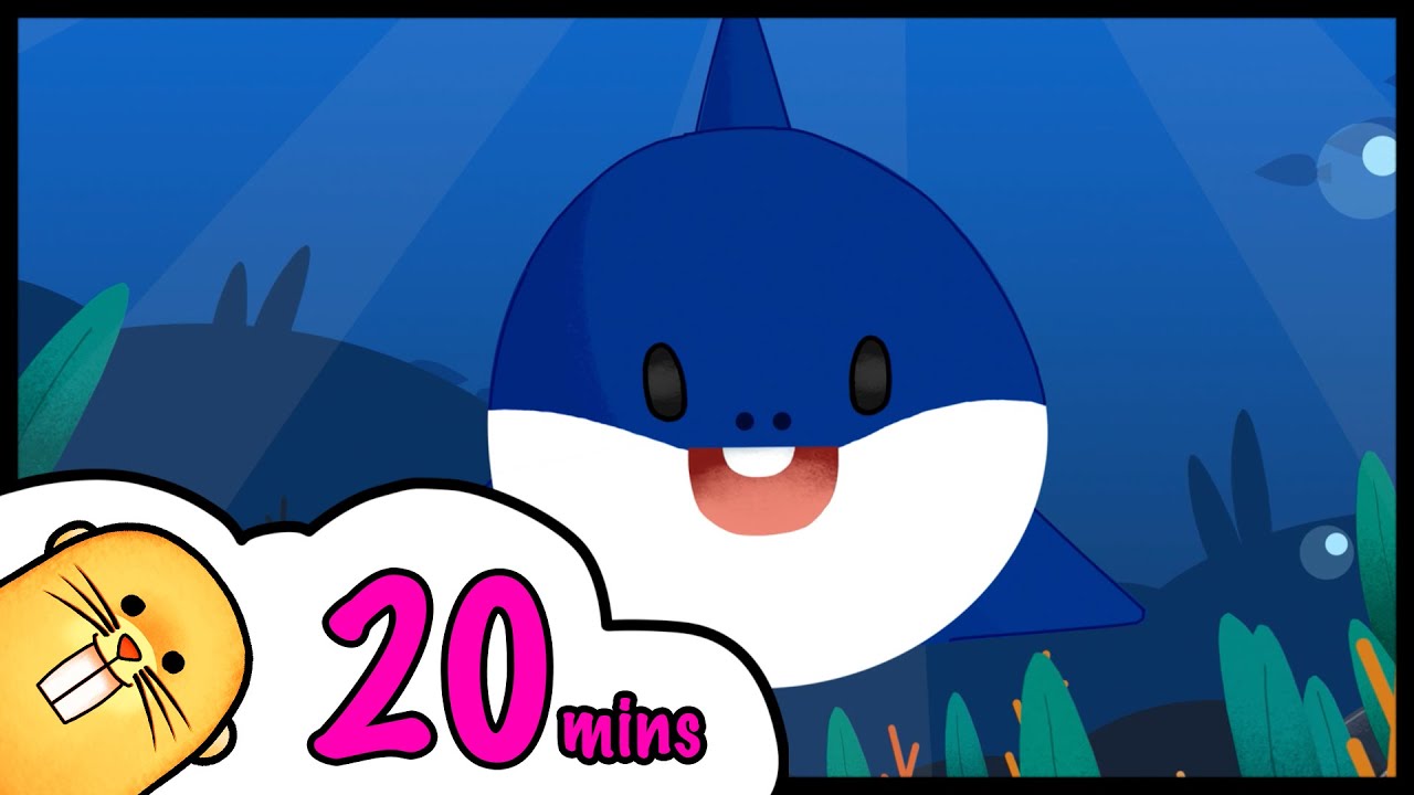 🐟 12345 | 🐠 One Two Three Four Five | 🦈 Catching Baby Shark | and 7 More | Road Trip Compilation