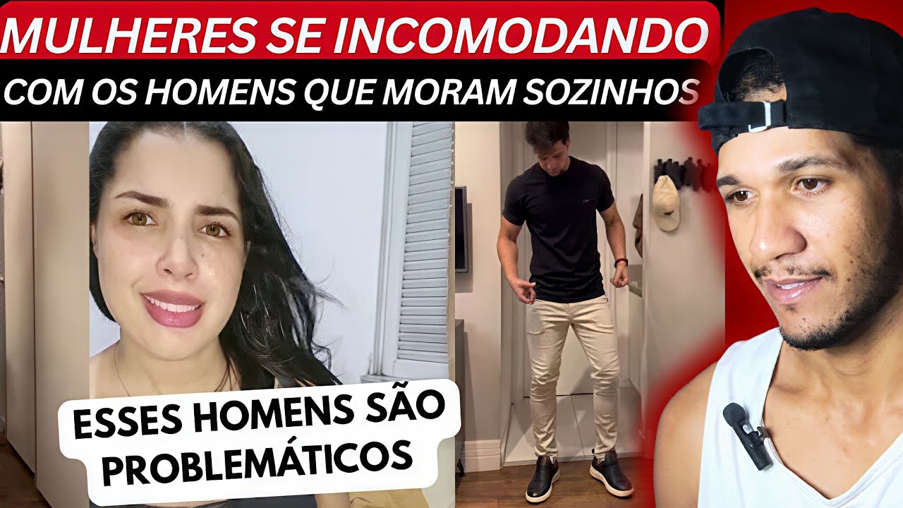 HOMENS QUE MORAM SOZINHOS.. INDOMADA MUITAS MULHERES 