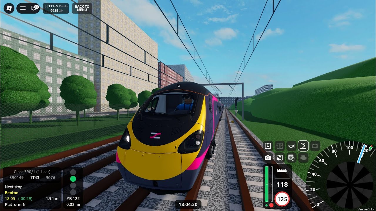 Roblox [HD] - SCR Gameplay - Class 390 (390149) - R076 - Leighton ...