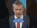 Pete Hegseth questioned about 'kamikaze dolphins'