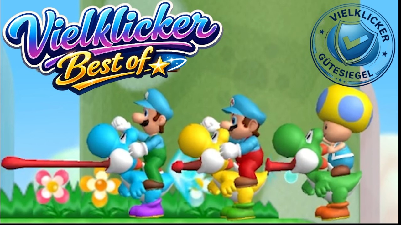 Best Of NSMBWii Vielklicker Co Op Folge 1-3