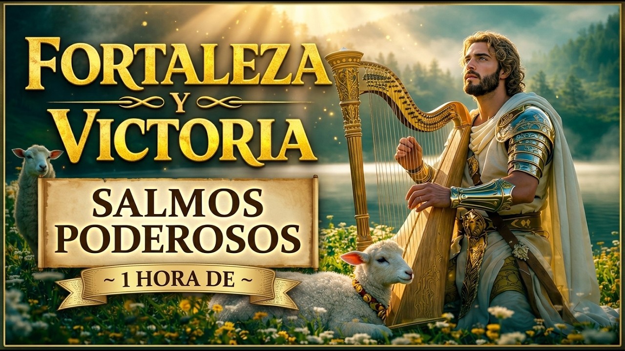 🦁 FORTALEZA Y VICTORIA: 1 Hora de Salmos para Vencer el Miedo y la ...