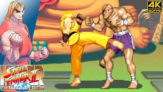 Hyper Street Fighter II  Ken (ST) (Arcade / 2003) 4K 60FPS