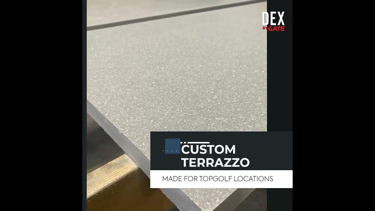 Non Slip Stair Treads Customization for Terrazzo