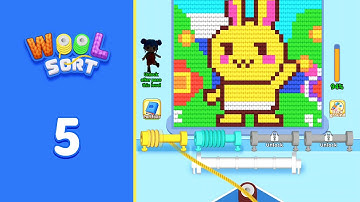 Wool Sort Level 5 Full Walkthrough