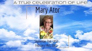 A tribute to a wonderful woman Details