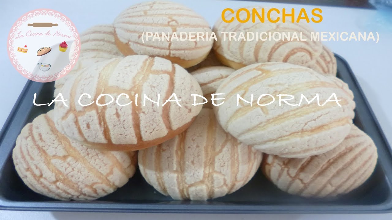 Conchas (Panadería Tradicional Mexicana) / La Cocina de Norma