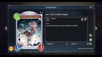 [Shadowverse Worlds Beyond] Yuni ENG & JP Dub Voicelines