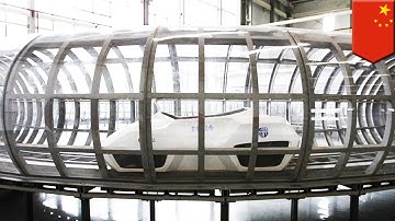 Future trains: Chinese scientists test 1,000 kph super-maglev train - TomoNews
