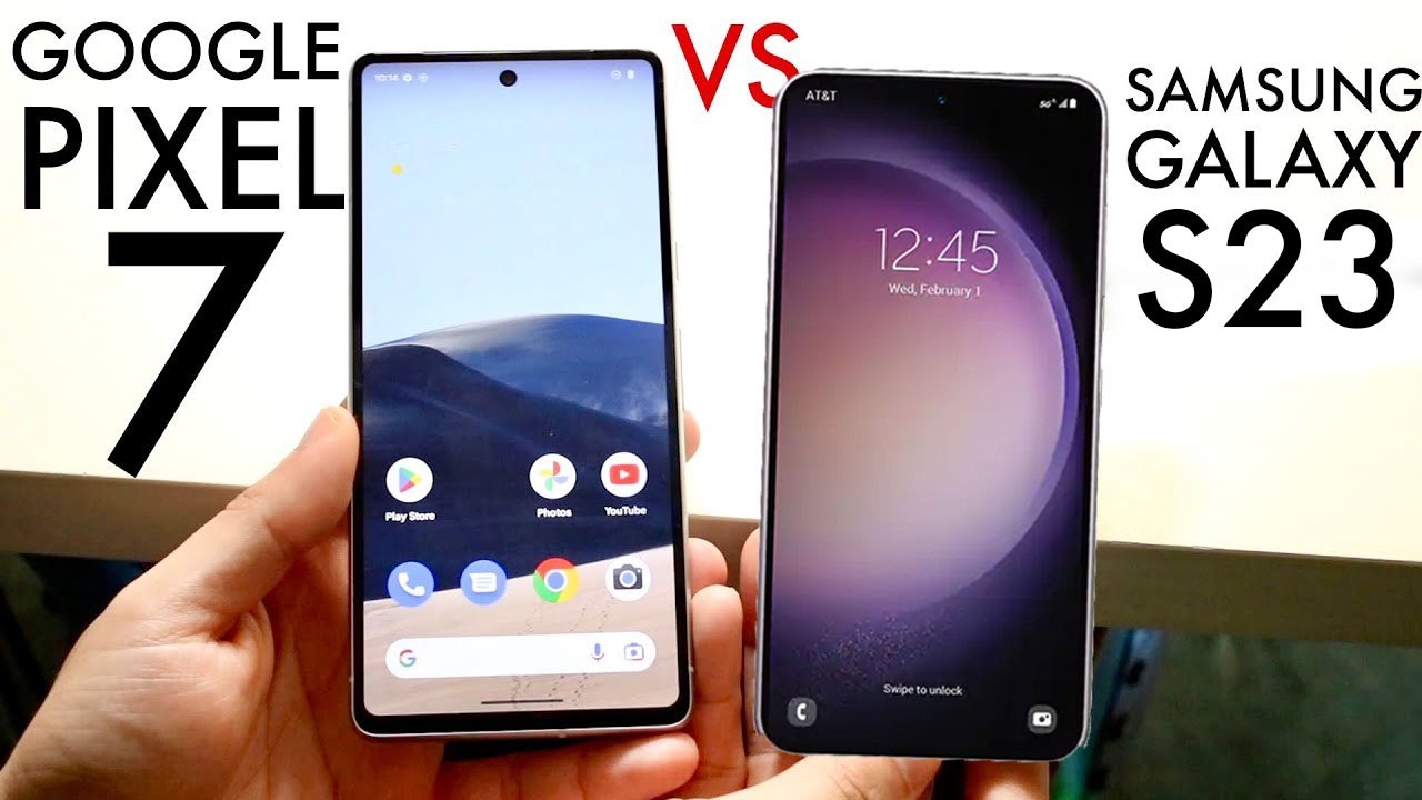 Samsung Galaxy S23 Vs Google Pixel 7! (Quick Comparison) - YouTube