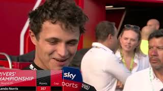 Lando Norris Post Race Interview | 2025 Mexico City Grand Prix