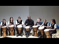 Rory playing in his Djembe group at school