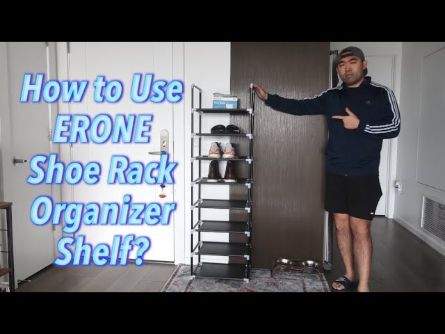  ERONE Shoe Rack Organizer 7 Tiers : Home & Kitchen