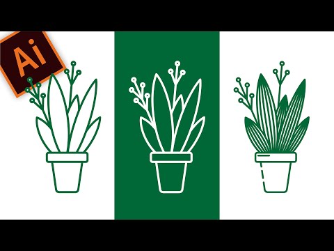 КАК С ПОМОЩЬЮ КОНТУРА СДЕЛАТЬ СТИЛЬНУЮ ВЕКТОРНУЮ ИЛЛЮСТРАЦИЮ? ADOBE ILLISTRATOR ДЛЯ НОВИЧКОВ