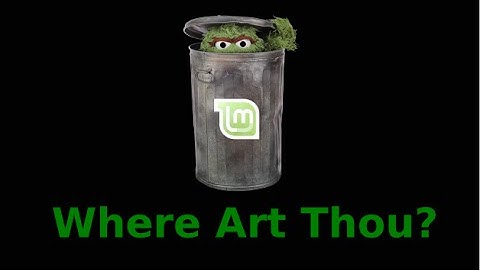 Add the Trash / Recycle Bin to Linux Mint 17 (Cinnamon Edition)