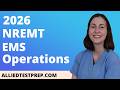 NREMT EMS Operations Practice Test 2026 (40 Questions with Explained Answers)